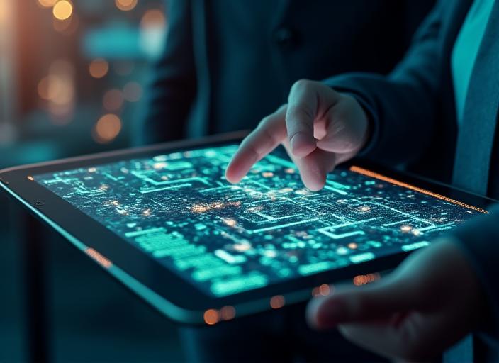 Interface de suivi logistique intelligent par objets connectés